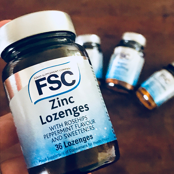 Weekly Tip: Zinc lozenges